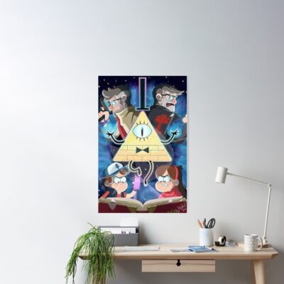 Gravity Falls Poster Official Gravity Falls Merch