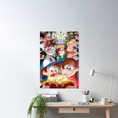 Gravity Falls Poster Official Gravity Falls Merch