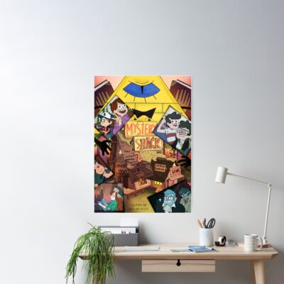 Gravity Falls Poster Official Gravity Falls Merch