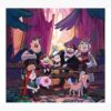 The Gravity Falls Poster Tapestry Official Gravity Falls Merch