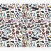 Gravity Falls Pattern Tapestry Official Gravity Falls Merch