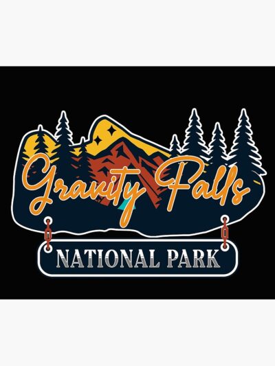 Gravity Falls National Park Tapestry Official Gravity Falls Merch