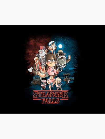 Gravity Falls T-Shirtstranger Falls Tapestry Official Gravity Falls Merch