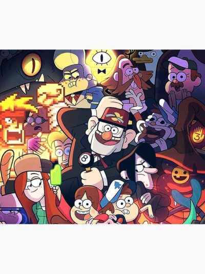 Gravity Falls Tapestry Official Gravity Falls Merch