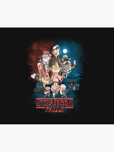 Gravity Falls T-Shirtstranger Falls Tapestry Official Gravity Falls Merch