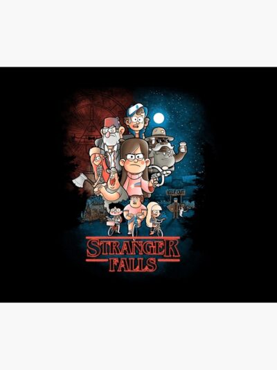 Gravity Falls Stranger Falls Classic Tapestry Official Gravity Falls Merch