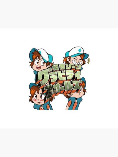 Japanese Kawaii Gravity Falls Dipper Tapestry Official Gravity Falls Merch