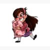 Gravity Falls T-Shirtfanart Mabel And Waddles - Gravity Falls Tapestry Official Gravity Falls Merch