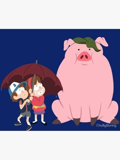 Gravity Falls Rainy Day Tapestry Official Gravity Falls Merch