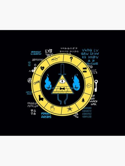 Gravity Falls - Bill Cipher Zodiac Tapestry Official Gravity Falls Merch