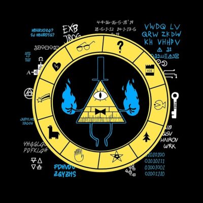 Gravity Falls - Bill Cipher Zodiac Tote Bag Official Gravity Falls Merch