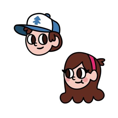 Dipper And Mabel Tote Bag Official Gravity Falls Merch