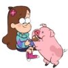 Mabel & Waddles, Gravity Falls Tote Bag Official Gravity Falls Merch