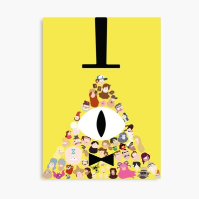 Gravity Falls Characters Poster Official Gravity Falls Merch