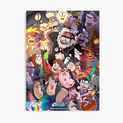 Gravity Falls All Family Poster Official Gravity Falls Merch