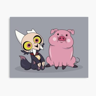 King And Waddles Poster Official Gravity Falls Merch