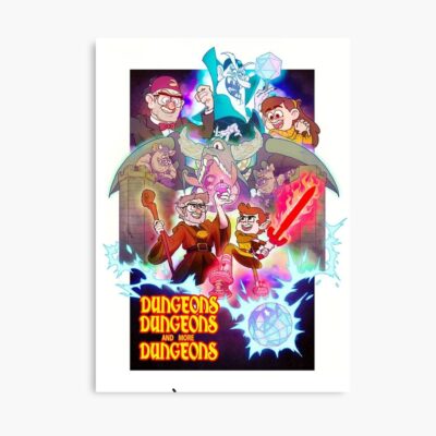 Gravity Falls Dungeons Poster Official Gravity Falls Merch