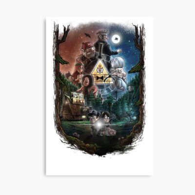 Mysterious Things Poster Official Gravity Falls Merch