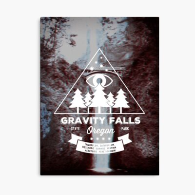 Visit Gravity Falls, Oregon! Poster Official Gravity Falls Merch