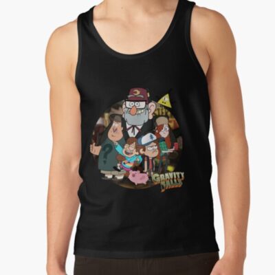 Gravity Falls Meme Anime Manga Cartoon Gift Tank Top Official Gravity Falls Merch