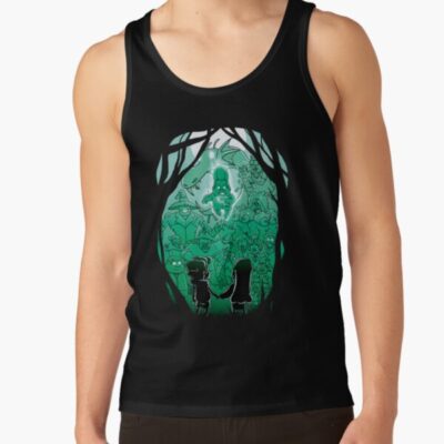 Gravity Falls - Face Your Villains Tank Top Official Gravity Falls Merch