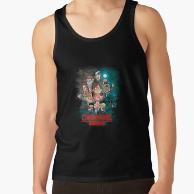 Stranger Falls Tank Top Official Gravity Falls Merch