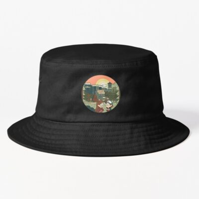 Gravity Falls Colour Line Art Bucket Hat Official Gravity Falls Merch