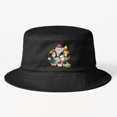 Grabity Falls, Gravityfalls, Dipper Pines Bucket Hat Official Gravity Falls Merch