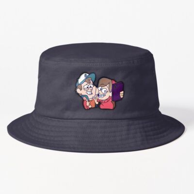 Selfie Time!! Gravity Falls Fanart Bucket Hat Official Gravity Falls Merch