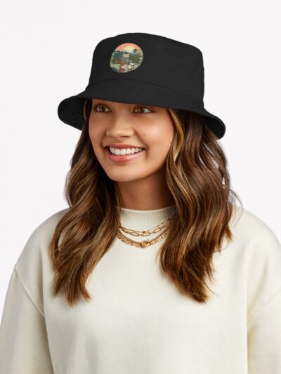 Gravity Falls Colour Line Art Bucket Hat Official Gravity Falls Merch