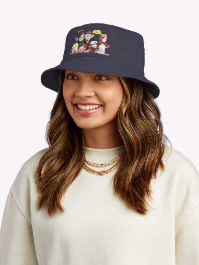 Gravity Falls: Mabel, Waddles, Dipper,  Etc Bucket Hat Official Gravity Falls Merch