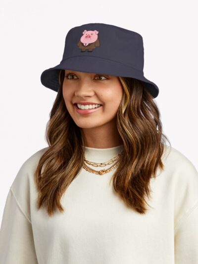 Gravity Falls Boss Waddles Bucket Hat Official Gravity Falls Merch