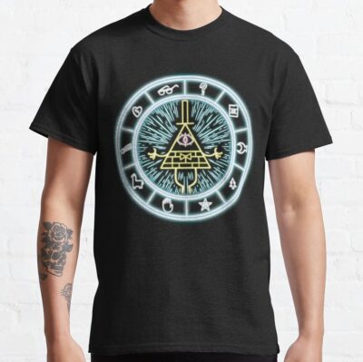 Gravity Falls Bill Cipher Wheel T-Shirt Official Gravity Falls Merch