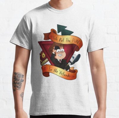 Gravity Falls- No "Refunds" T-Shirt Official Gravity Falls Merch