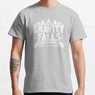 Camp Gravity Falls (Worn Look) T-Shirt Official Gravity Falls Merch