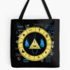 Gravity Falls - Bill Cipher Zodiac Tote Bag Official Gravity Falls Merch