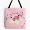 Waddles The Pig From Gravity Falls Tote Bag Official Gravity Falls Merch