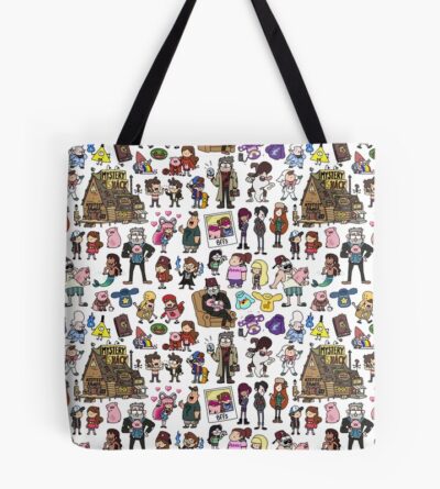 Cute Gravity Falls Doodle Tote Bag Official Gravity Falls Merch