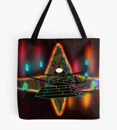 Gravity Falls Bill Cipher Weirdmaggedon Tote Bag Official Gravity Falls Merch