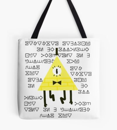 Gravity Falls Bill Cipher Code Tote Bag Official Gravity Falls Merch