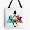 Bill Cypher Gravity Falls Tote Bag Official Gravity Falls Merch