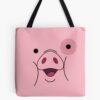 Gravity Falls Waddles Print All Over Print Tote Bag Official Gravity Falls Merch