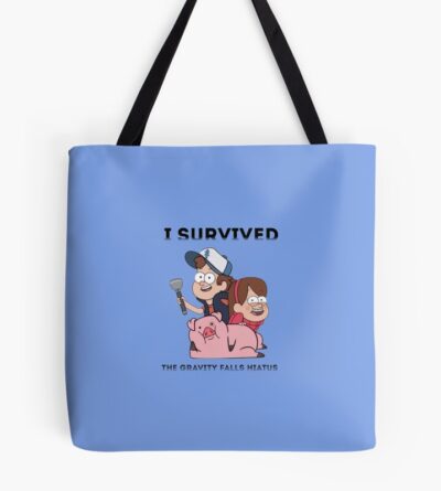 I Survived - Gravity Falls Tote Bag Official Gravity Falls Merch