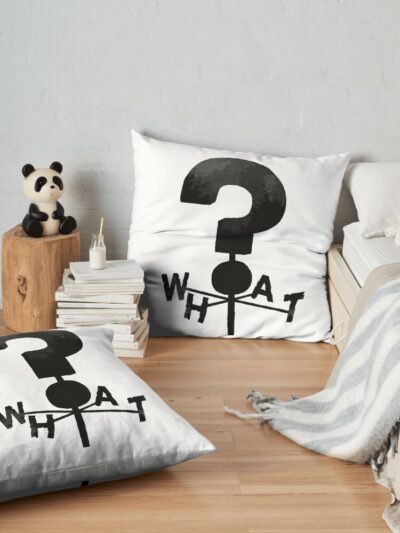 Gravity Falls What? Throw Pillow Official Gravity Falls Merch