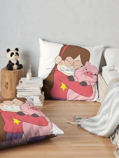 Gravity Falls Throw Pillow Official Gravity Falls Merch