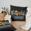 Gravity Falls National Park Throw Pillow Official Gravity Falls Merch