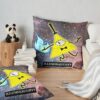 Bill Cipher- Illuminaughty (Space) Throw Pillow Official Gravity Falls Merch