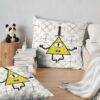 Bill Pattern Throw Pillow Official Gravity Falls Merch