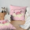 Waddles The Pig From Gravity Falls Throw Pillow Official Gravity Falls Merch