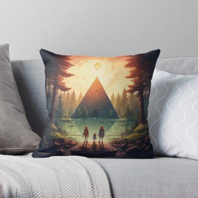 Gravity Falls 3 Throw Pillow Official Gravity Falls Merch